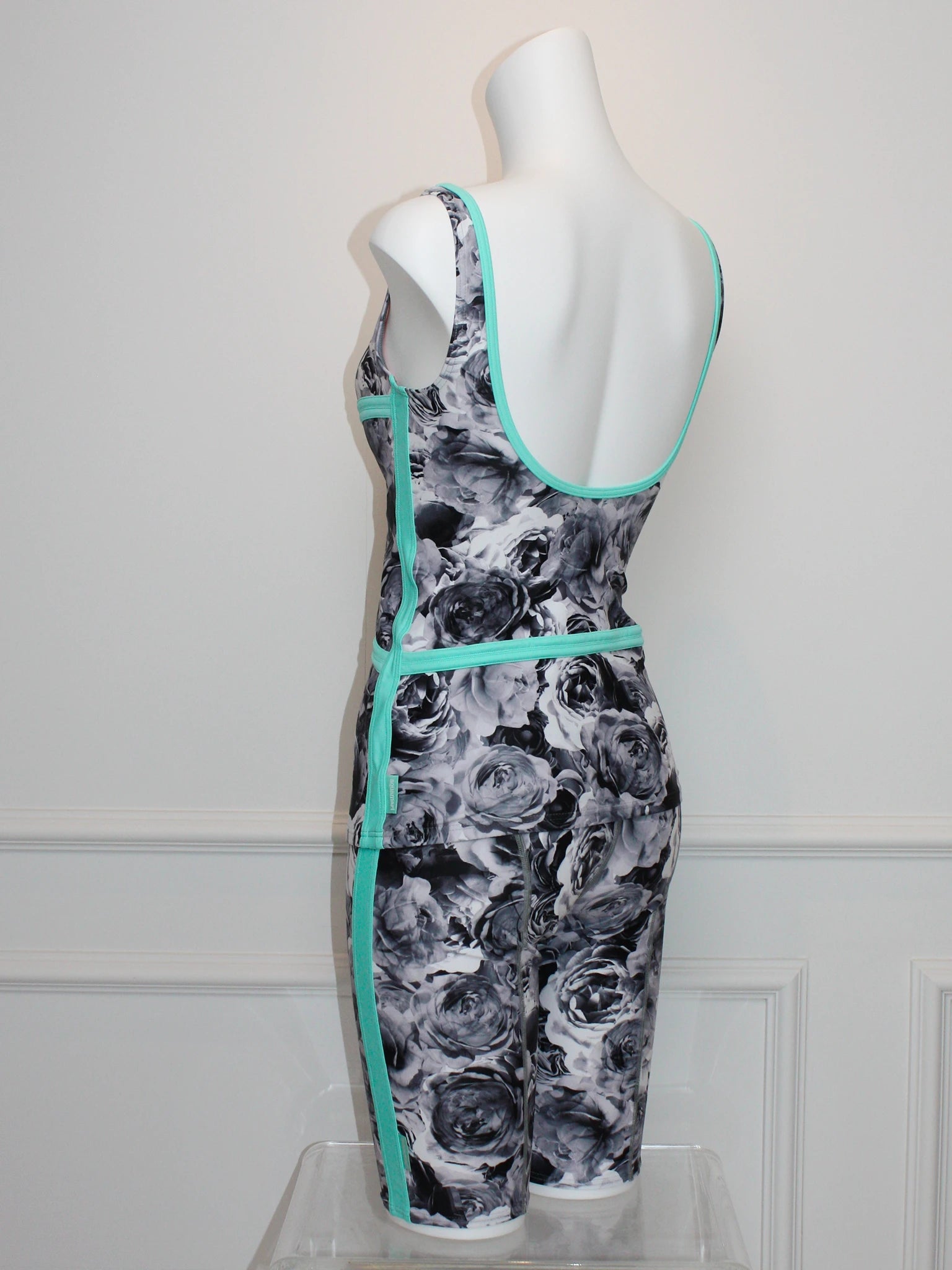 Aqua Blue Two Piece