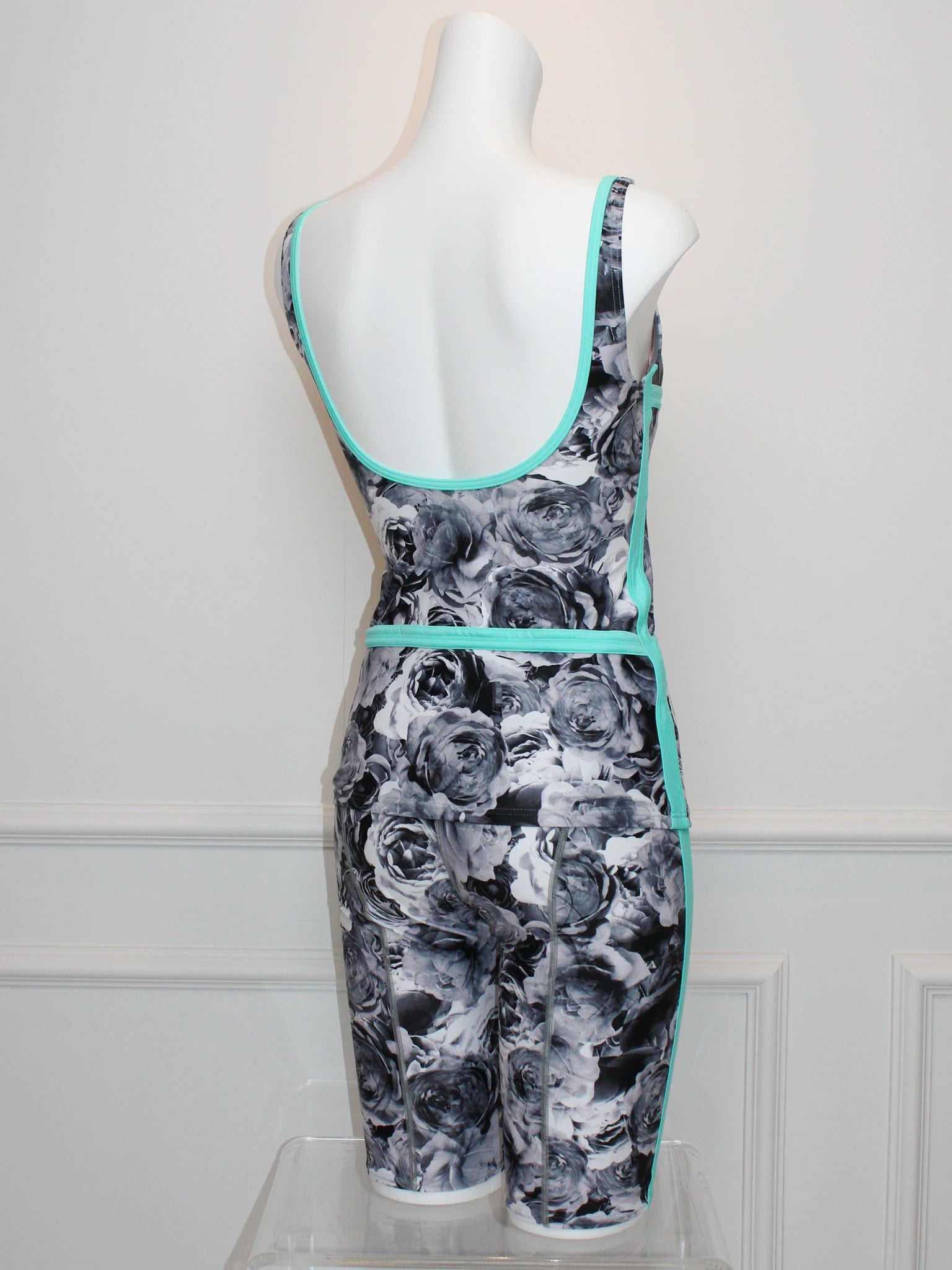 Aqua Blue Two Piece