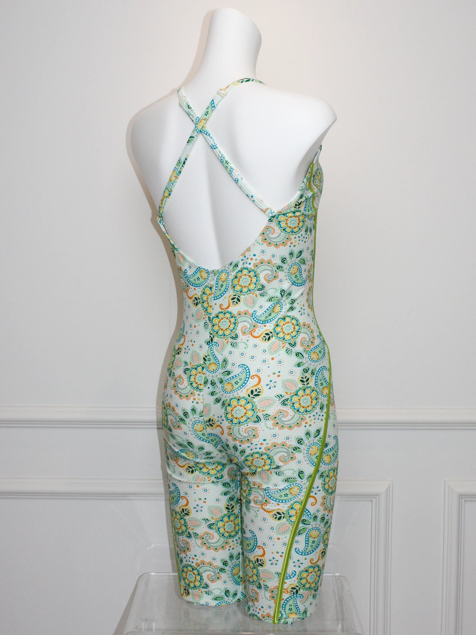 Green Paisley