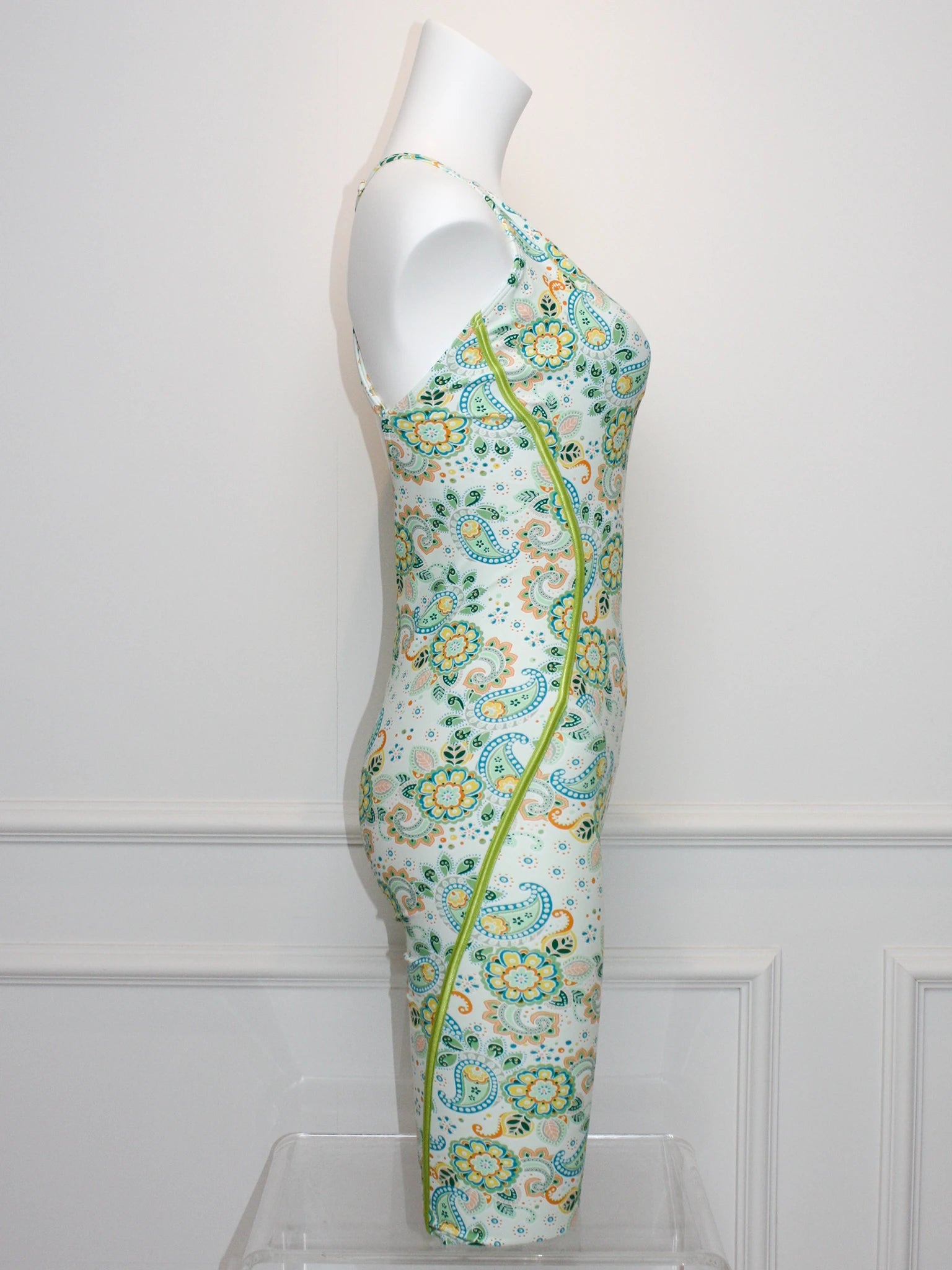 Green Paisley