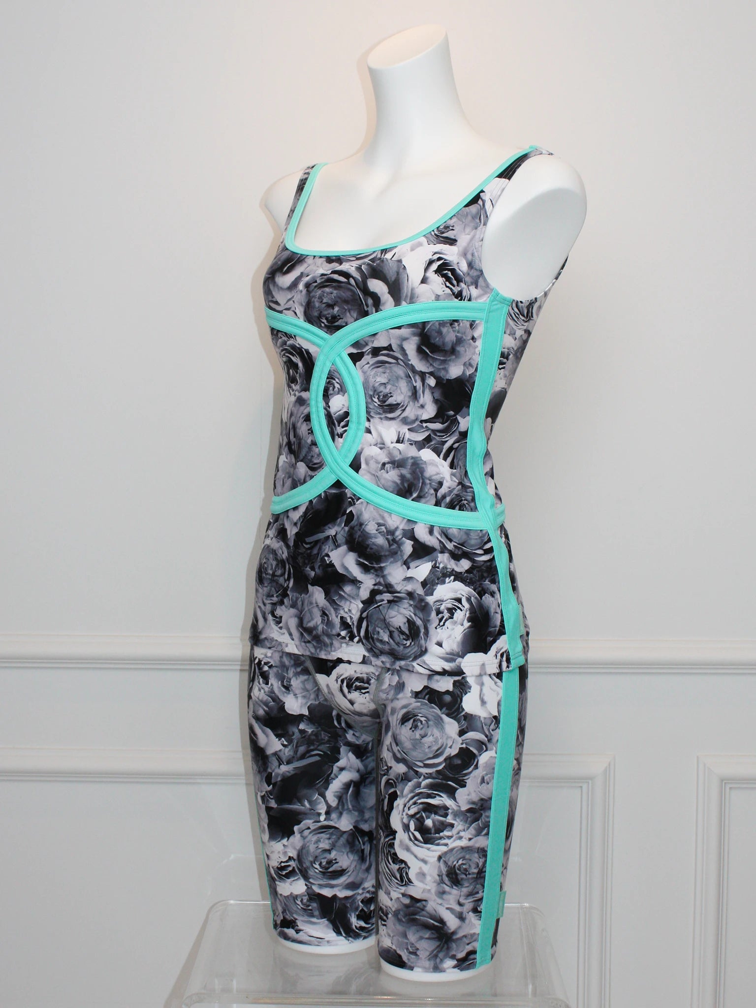 Aqua Blue Two Piece