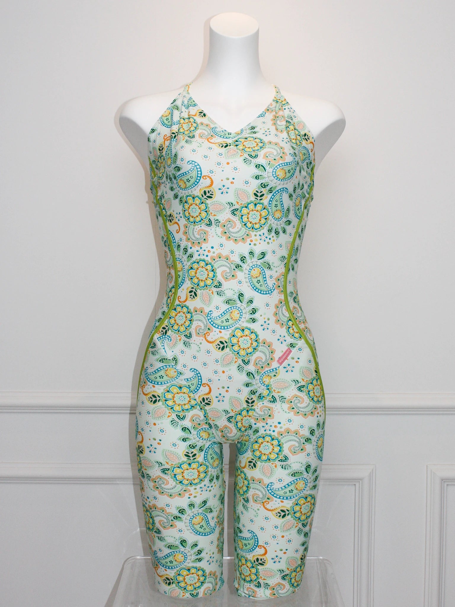Green Paisley