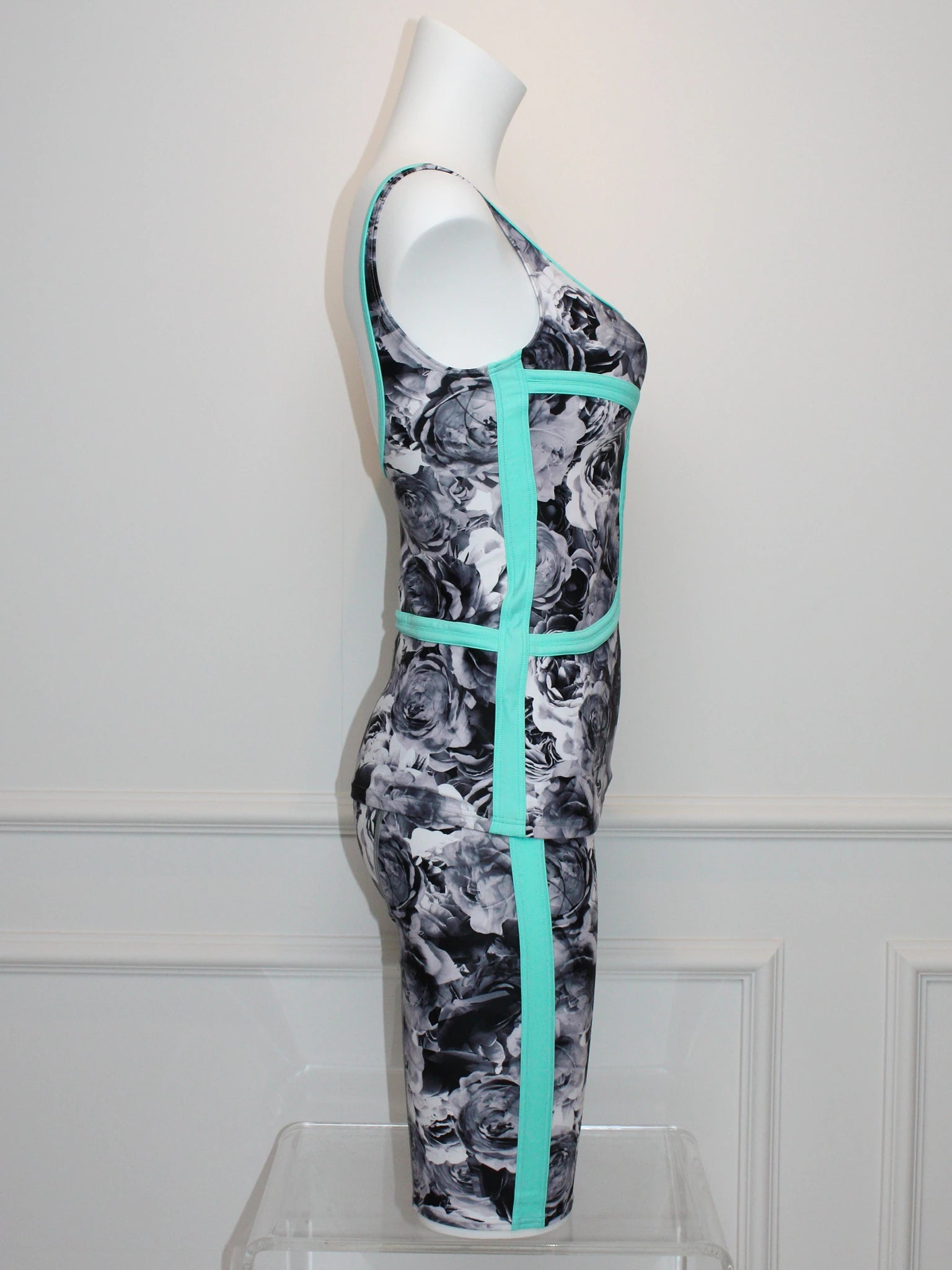 Aqua Blue Two Piece